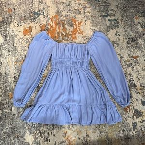 Forever 21 lavender flowy mini dress